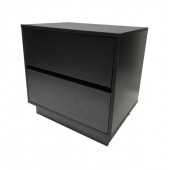 2 Drawer Cabinet Black Colour